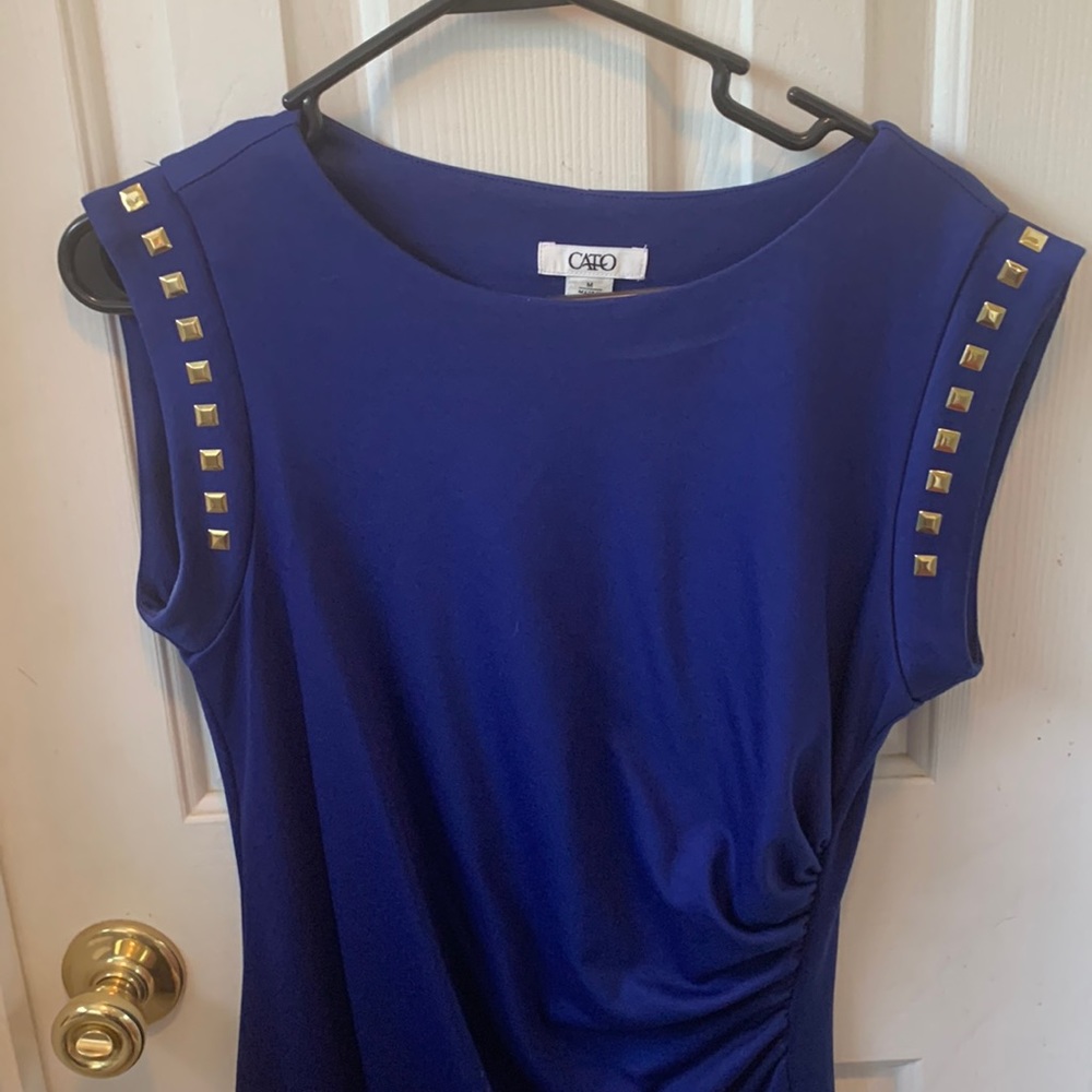 Blue dress